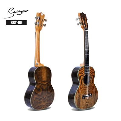 China AA Bocote China Ukulele Manufacturers High End All Electric Ukulele Solid Tenor Ukulele for sale