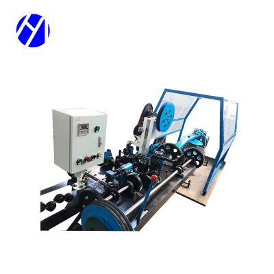 China Building Material Shops Wholesale Factory Price Automatic Barbed Wire Gauge Machine With Steel Cover for sale