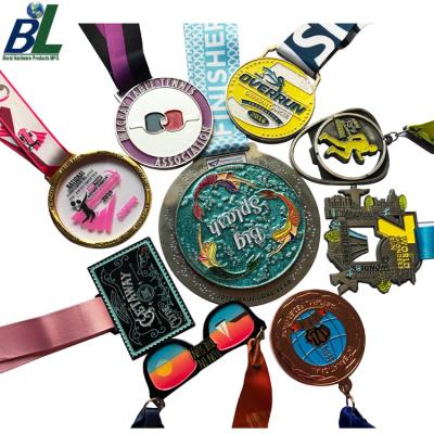 China Various Type Metal EVENT China MEDALS ROTATING MEDALS BOTTLE OPENER MEDALS FOR FINISHERS for sale