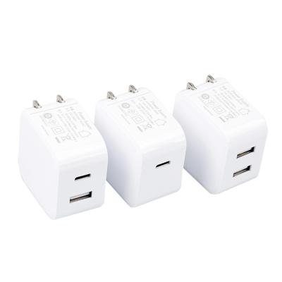 China Mobile Phone USB-C 5V/3A, 12V/1.5A, 9V2A Wall Charger 18W USB Fast Type-C For IPhone With High Quality for sale