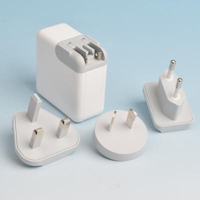 China Mobile Phone Four USB 24W 5V2.4A USB Travel Charger US/UK/EU Plug for sale