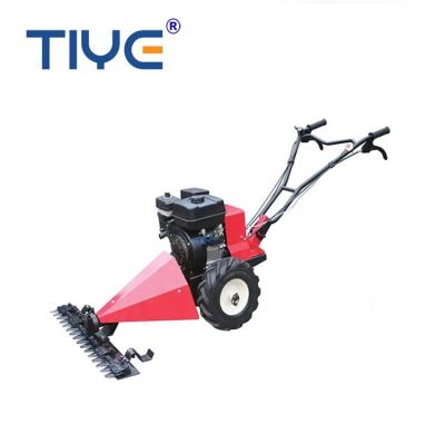 China 4-Stroke 6.5HP Gas Garden Scythe Mower With CE Approval With 80CM 90CM 120CM Cutting Width for sale