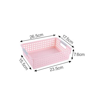 China Wholesale Customized Large Capacity Storage Durable Hardware Inventory Plastic Basket for sale