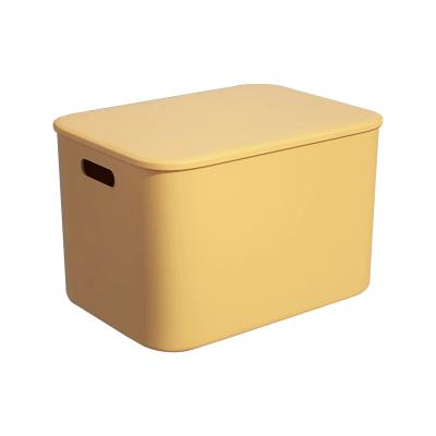 China Wholesales double-sided household closed plastic color storage box with closed box function for sale