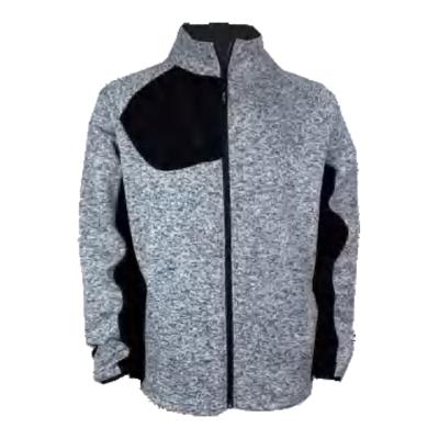 China Polyester Spring Autumn Jacket Male Knit Jacket Casual Style for sale