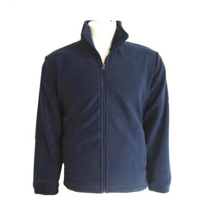 China Farmhouse Wholesale 100%Polyester Long Outdoor Worker Zipper Fleece Jacket for sale