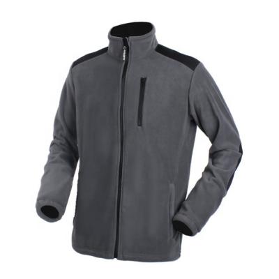 China High Quality Hospital Farm Comfortable Nylon Zipper Fleece Jacket for sale