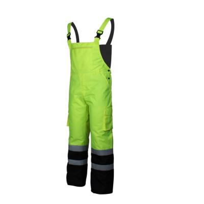 China Winter Breathable Clothing Waterproof Bibpants High Visibility Mens Custom Uniform for sale