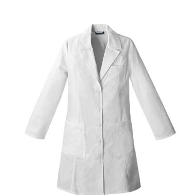 China Supply Good Quality China Doctor Anti Shrink White Coat Hospital Uniforms for sale