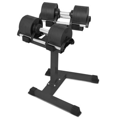 China Universal 20kg 32kg 80lb Customize Steel Adjustable Dumbbell for sale