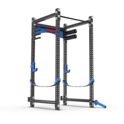 China Universal Customize Multi Cross Fitness Single Power Rack For Weightlifting Strength Training for sale