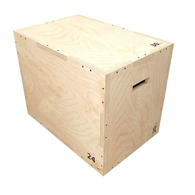 China Lecheng plywood 20/24/30 inch jumping wooden box for sale