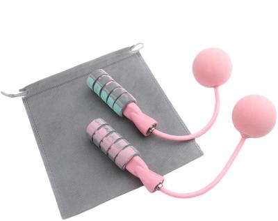 China PVC Cordless Wholesale Wireless Speed ​​OEM Skipping Rope Lecheng Ball Adjustment Eva Skipping Rope for sale