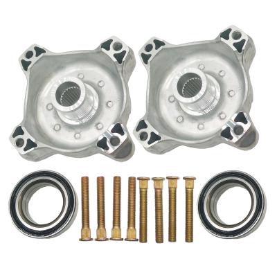 China Alloy Front Left Right Wheel Hubs W/Studs & Bearings For Polaris RZR S 800 EFI 09-14 for sale