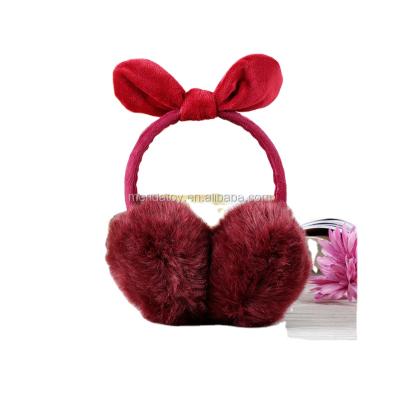 China Wholesale Soft Cute Multi Color Stuffed Plush Earmuff Winter Warm Earmuff for sale