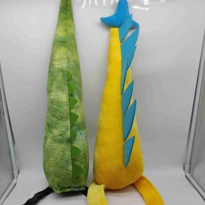 China Creative Gift 2021 Hot Selling Central Institute of Statistics Simulation Plush Animals Tail Cut Toy Dinosaur Tail Toy for sale