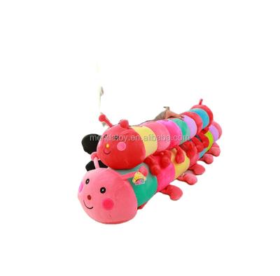 China Funny Custom High Quality Cute Soft Stuffed Colorful Insect Plush Toys for sale