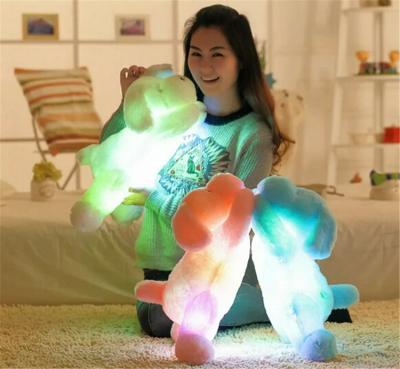 China Factory Direct Wholesale LED Soft Plush Dog Lighting Plush Dog Toy for sale