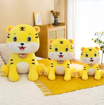 China Custom Made Cute High Quality Plush Toy Tiger Stuffed Wild Zoo Animal Tiger Toys For Kids From BSCI 2021 Cute Factory for sale