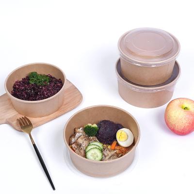 China Eco Friendly Kraft Paper Bowl for sale