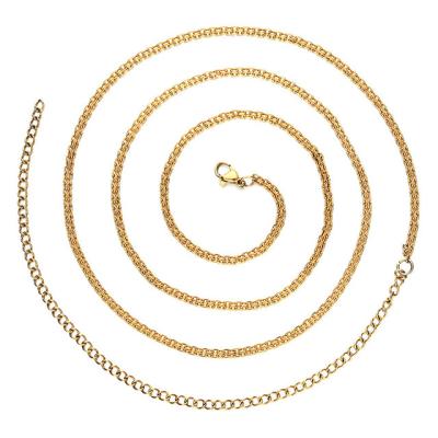 China Cold Wind FASHIONABLE Minimalist Style Waist Chain Stainless Steel Navel Body Chain Sexy Bikini Beach Jewelry for sale