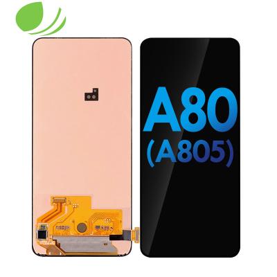 China Mobile Phone Screen For Samsung A80 LCD For Samsung A80 Display For Samsung A80 Pantalla Original For Galaxy A80 6.7Inches LCD for sale