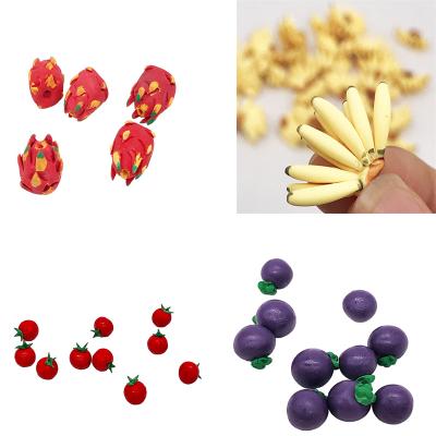 China DIY TOY 1:12 Pretend Play Toys Scale Mini Fruits Vegetable Doll Room Decor Kits Dollhouse Miniatures Accessories Kitchen Toys for sale