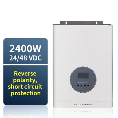 China Off Grid Pure Sine Wave 48v 2.4kw 110vac 220vac 3000w 3kw Off-grid Solar Inverter 325L*263W*123H for sale