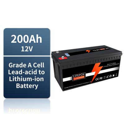 China Power Tools 12.8V 200A cost-effective A-grade lithium iron phosphate battery and built-in BMS for sale