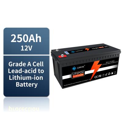 China Power Tools 12.8V 250A cost-effective A-grade lithium iron phosphate battery and built-in BMS for sale