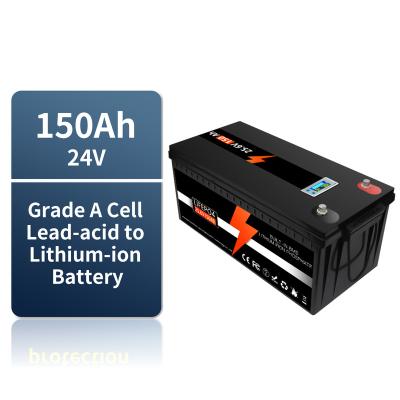 China Power Tools 25.6V 150A cost-effective A-grade lithium iron phosphate battery with transparent casing and built-in BMS for sale