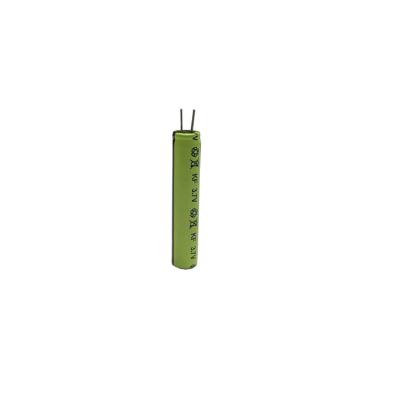 China Cylindrical small toys capacitor lithium ion battery 3.7V72400 100mah rechargeable battery for electronic lighter for sale