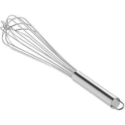 China Home Kitchen 16 Inch Professional Stainless Steel French Whisk/Wire Beater with Hang Hook for sale