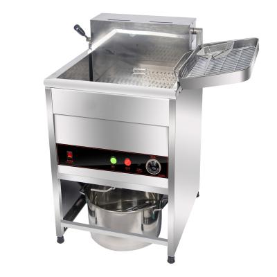 China Commercial Restaurant Fast Food Industrial Gas Deep Fry Electric Pressure Fryers With Two Tanks for sale