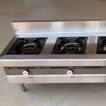 China Hotel Kitchen Commercial Kitchen Equipment Stainless Steel Free Standing Cooking Gas Stove for sale