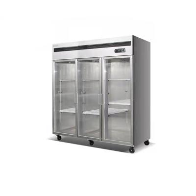 China Eco-friendly Restaurant Commercial Upright Freezer Refrigerators Vertical Refrigerator Refrigeration Equipment for sale