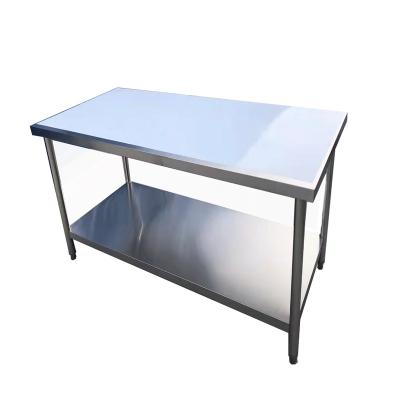 China Eco - Friendly Bakery Dessert Prep Kitchen Stainless Steel Worktable for sale