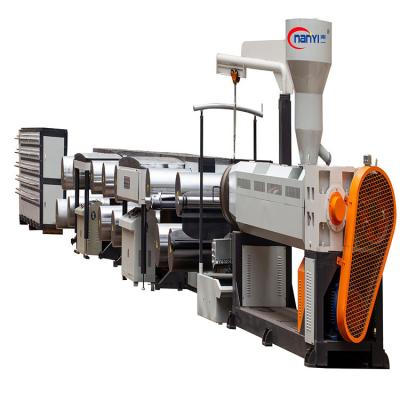 China Film Extrusion Strip Stretching Machine Plastic PP Woven Bag Making Machine For Making PP Woven Bag for sale