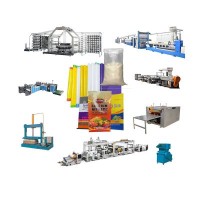 China Cement Powder Sack PP Woven Sack Chemical Bag Making Machine and Production Line Circular Loom for sale