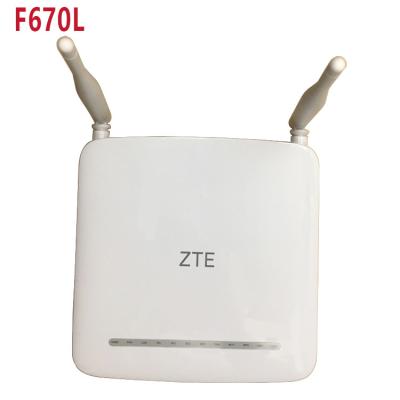 China Cheap AC WiFi Router Dual Band Dual Band FTTH Modem 4GE FTTH 2.4G+5G FTTH Price GPON Ontario ZTE ZXHN F670L Original English Firmware ONU ZTE F670L for sale