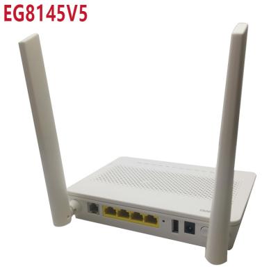 China Used FTTH GPON Ontario Huawei EG8145V5 Dual Band Router GPON Ontario FTTH OMCI Dual Band Used English Huawei Echolife EG8145V5 for sale