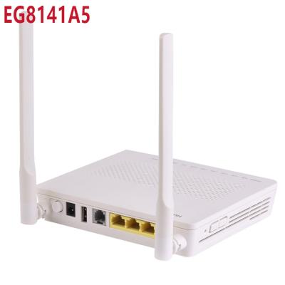 China FTTH Network Terminal Huawei GPON ONU Echolife EG8141A5 English 1GE 3FE 1TEL WiFi Optical Ftth GPON Ontario Router Huawei EG8141A5 for sale