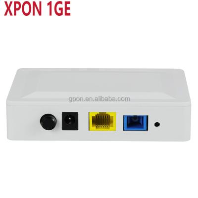 China FTTX XPON ONU 1GE for Optical Home LOGO SC/UPC 1024Mbps GPON EPON GEPON ONU Ontario Print Bridge TR069 in Fiber Network Gateway Unit Router for sale