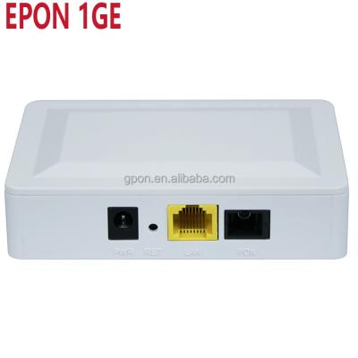 China 1024M/s Port EPON ONU 1GE Gigabit Ethernet Port SC/UPC Router Bridge PPPoE IPv6 HGU China Telecom Carrier Class FTTH ONU EPON ONT for sale