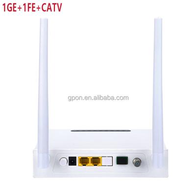 China FTTH CATV ONU 1G+1F+WIFI+CATV HGU/SFU SC/APC PON 1550nm Fiber Optic Receiver FTTH GPON EPON XPON GEPON XGPON CATV Ontario ONU for sale