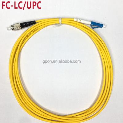 China Network fiber optic patch tie FC/UPC-LC/UPC network telecom fiber to home fiber optic patch cord for sale