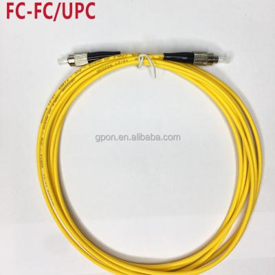 China PatchCord FC/UPC-FC/UPC Single Mode Telecom Network Fiber Optic Core LC SC SC Fiber Optic Patch Cord for sale