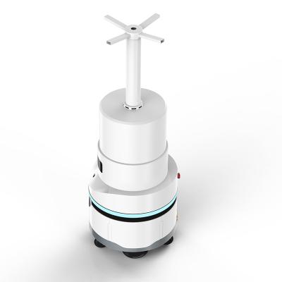 China Multi-mode Disinfection Indoor Robot High Efficiency Hotels Robot Autonomous Navigation Jet Robot for sale