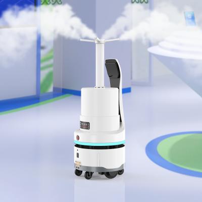 China Other safety and disinfection robot remote-controlled autonomous robots in healthcare intelligent gas spraying disinfect robot for sale