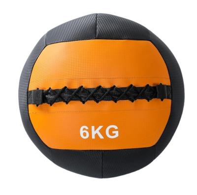 China Durable Hot Selling 10 Kg PU Solid Wall Ball Gym Strength Training Home Exercise Ball for sale